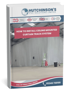 HOW TO INSTALL CEILING MOUNTED CURTAIN TRACK SYSTEM Mock Up