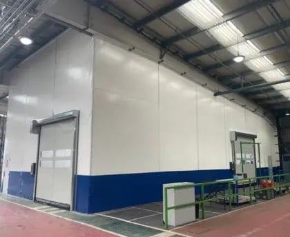 warehouse partition, flexible partition wall