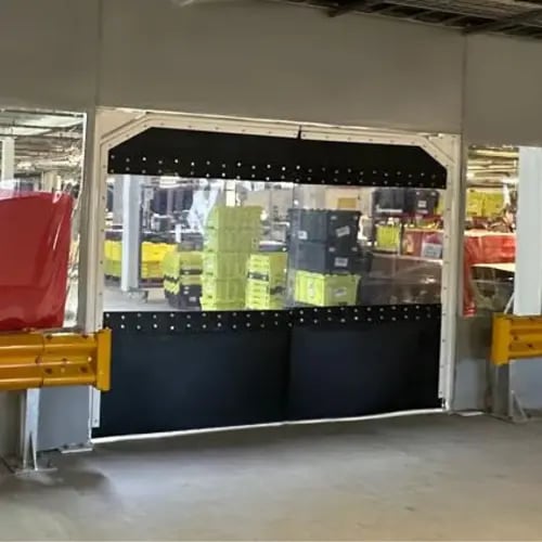 RUBBER SWING DOOR