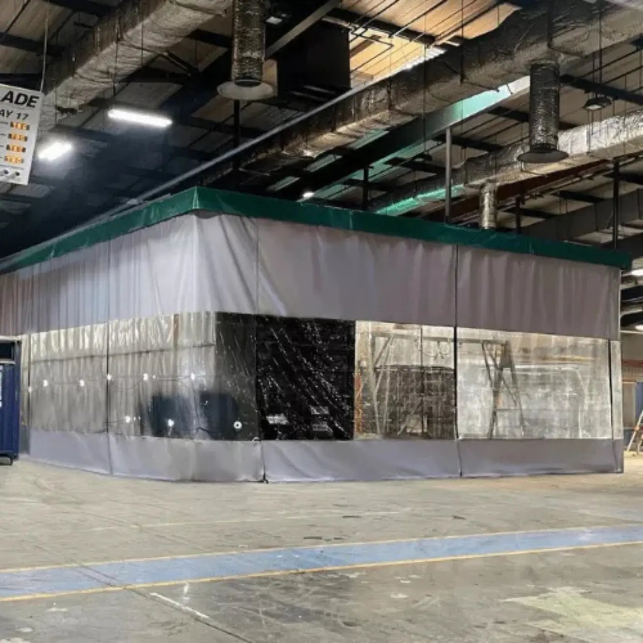 Spray Booth Curtains (3)