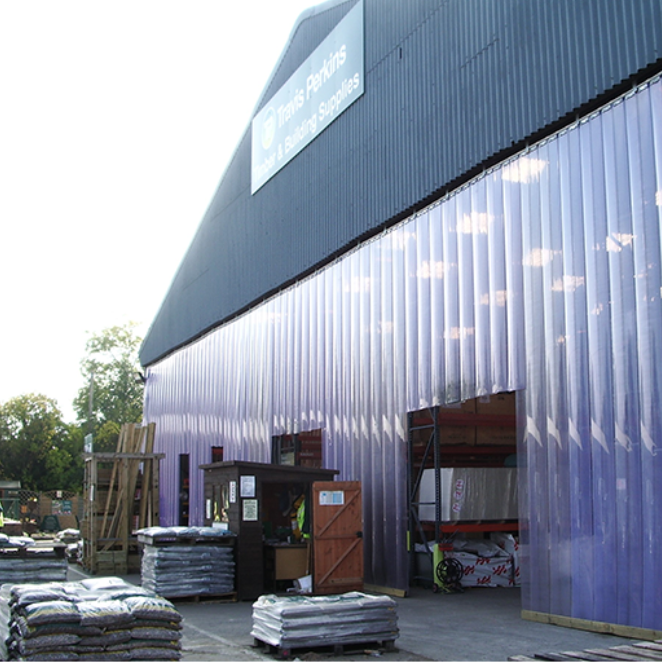 pvc strip curtains for warehouse